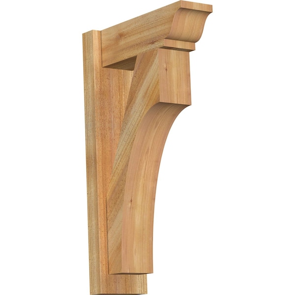 Ekena Millwork Westlake Traditional Rough Sawn Outlooker, Western Red Cedar, 6"W x 16"D x 28"H OUT06X16X28WTL01RWR - main